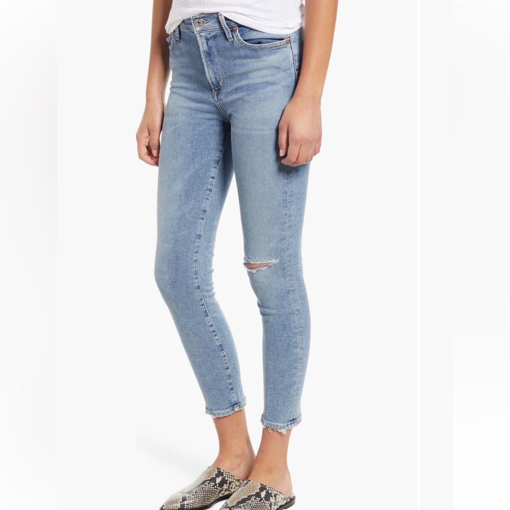 Citizens of Humanity Rocket Crop Mid Rise Skinny